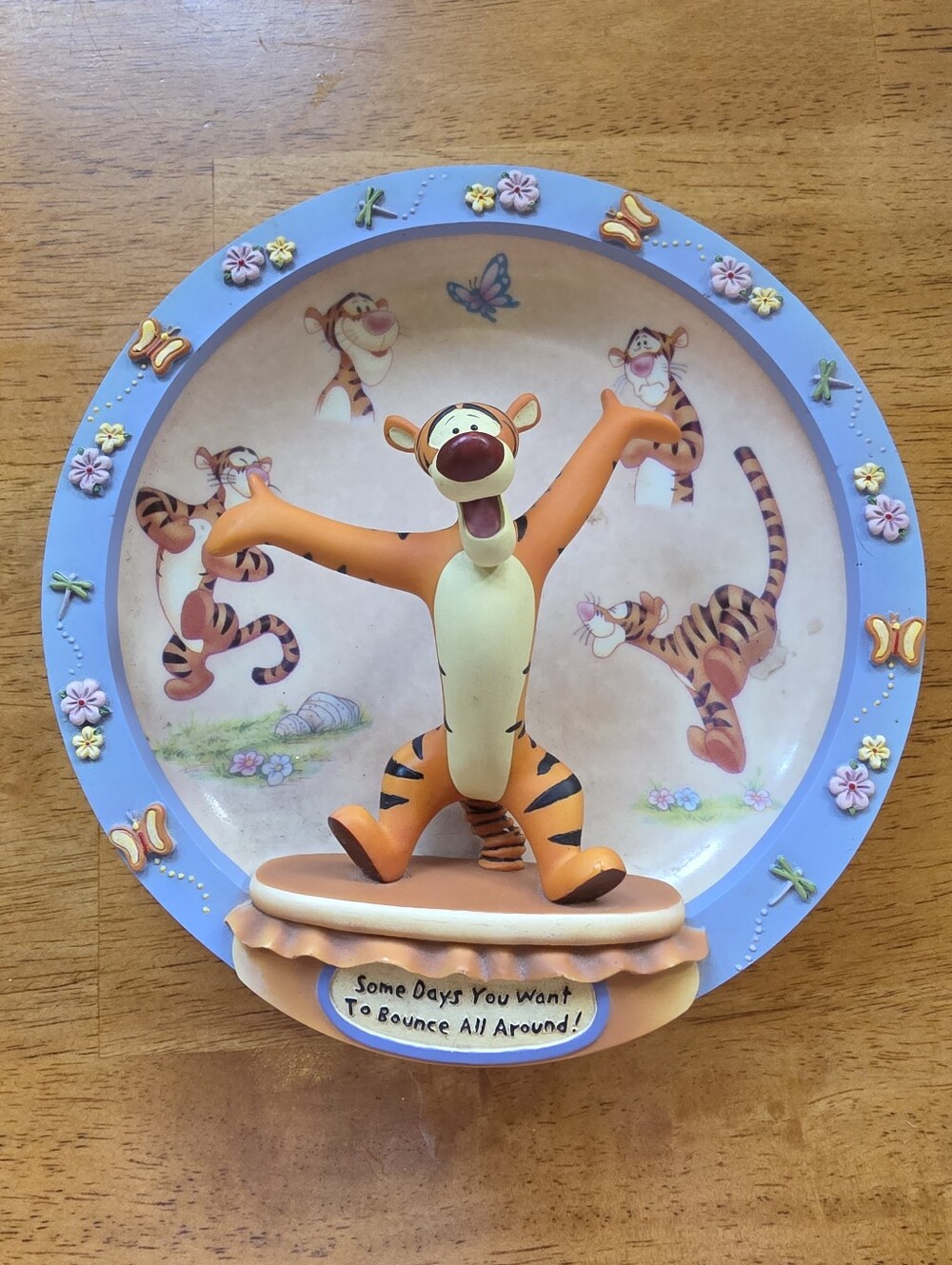Bradford Pooh 100 Acre Days Some Days You Want To Bounce All Around 3D Plate